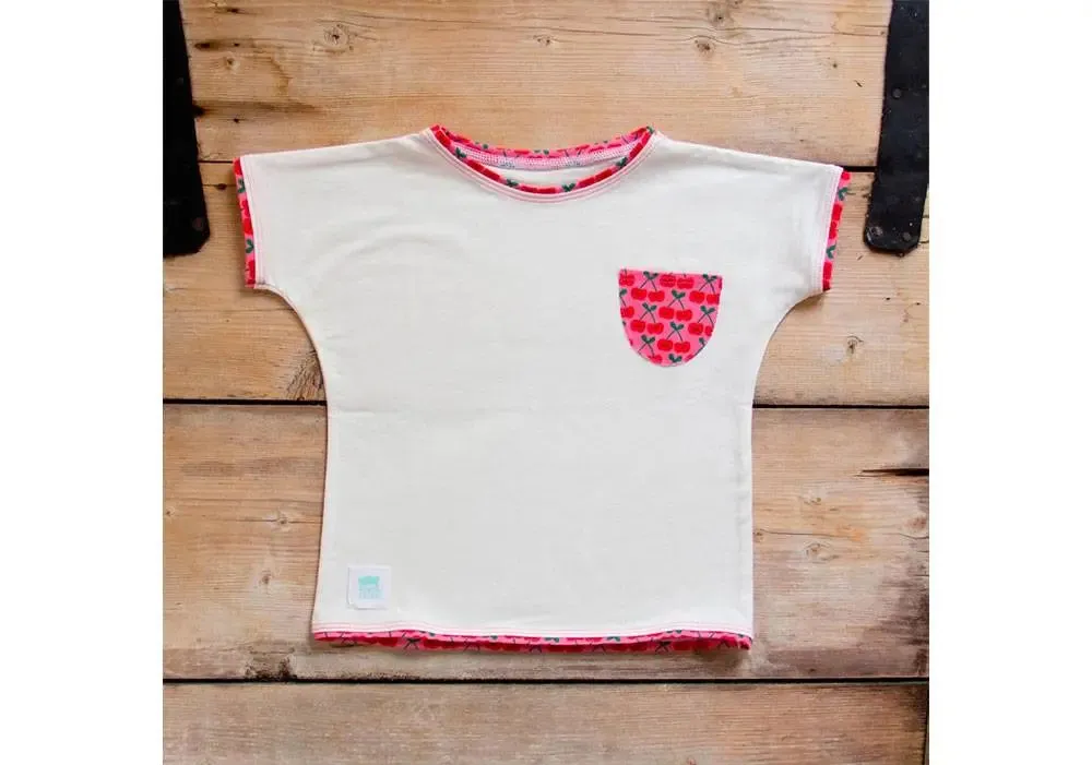 Culla di Teby Sweet tee-shirt coton bio bébé manches courtes