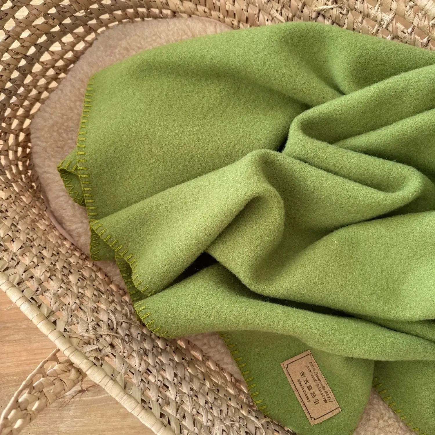 Sassoupi Songe couverture en laine vierge
