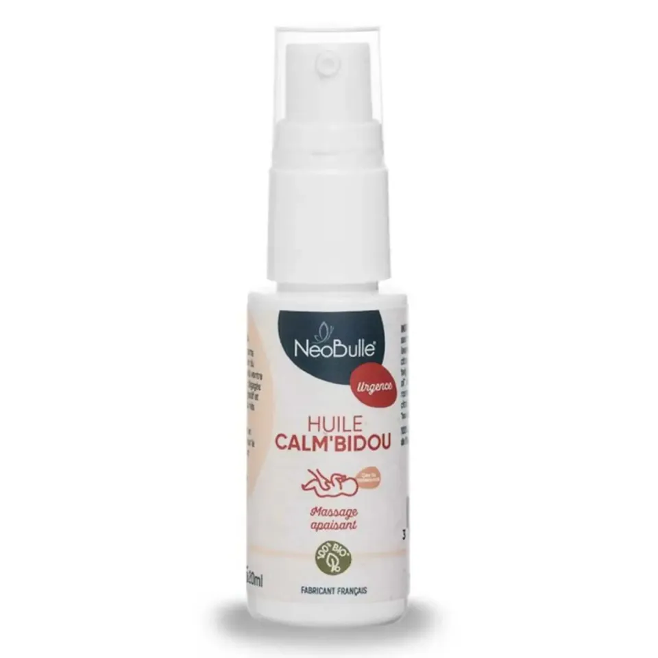 Néobulle Calm'bidou huile de massage bébé 20 ml bio