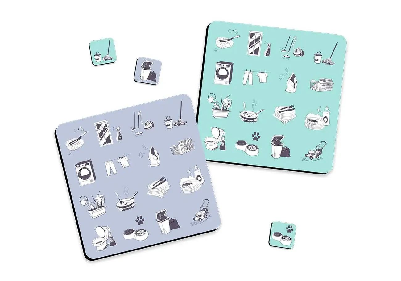 L'Atelier Gigogne Petites missions pack 32 magnets