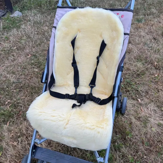 Kaiser Deluxe assise peau d’agneau poussette cosy