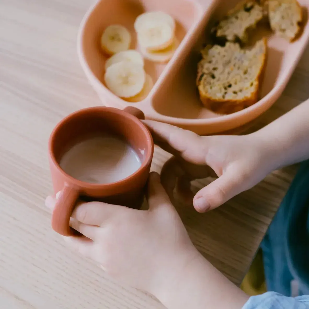 Ekobo 2 tasses à anses en silicone