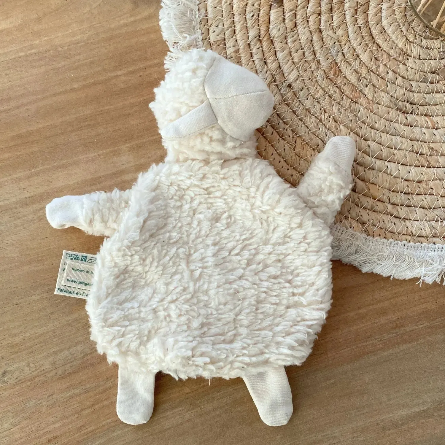 Pitigaïa mouton doudou coton bio fabrication française