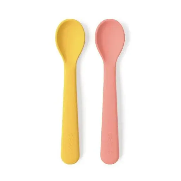 Ekobo cuillères bébé silicone souples lot de 2