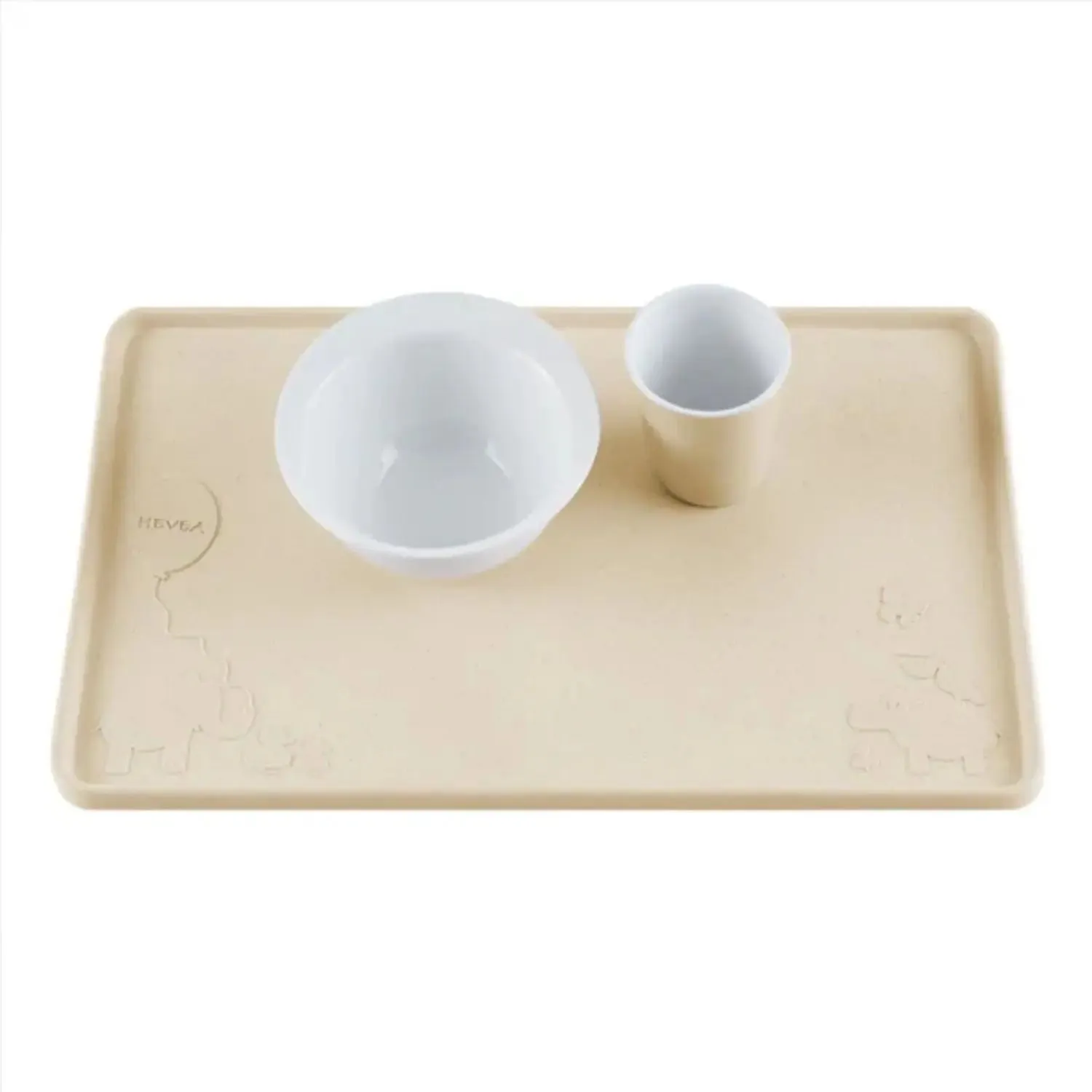 Hevea set de table caoutchouc naturel repas bébé