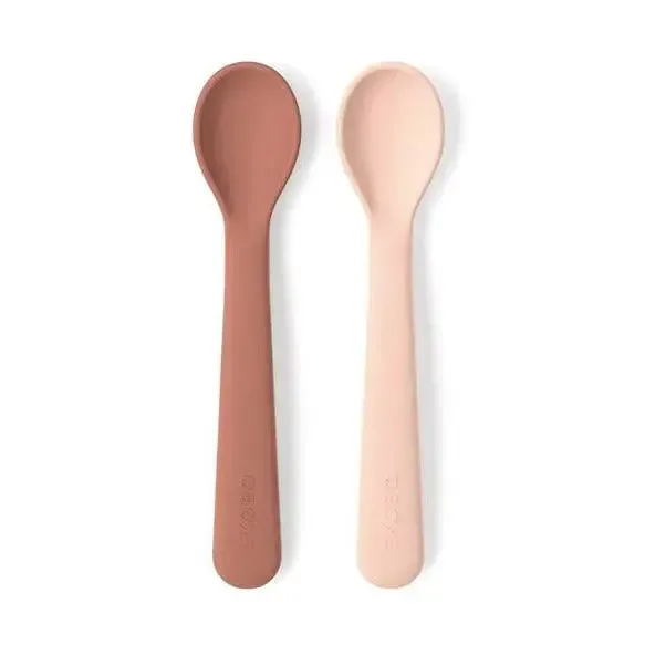 Ekobo cuillères bébé silicone souples lot de 2