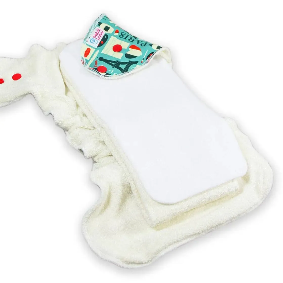 Petit Lulu NUIT couche lavable pressions 7-16 kg