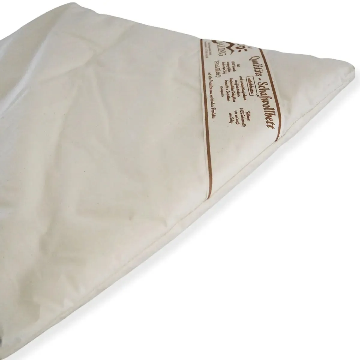 Saling oreiller enfant laine vierge 40x60 cm plat