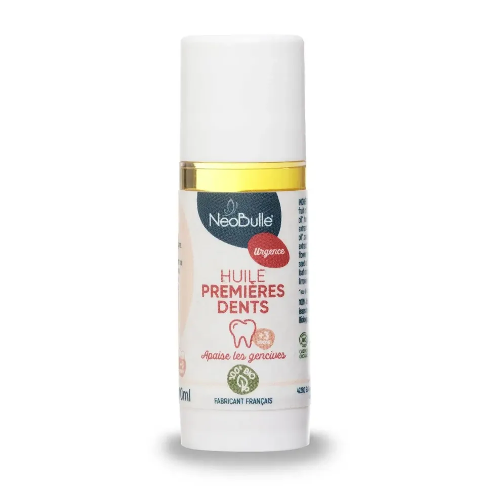 LiliNappy Néobulle Huile Premières Dents bio 10 ml