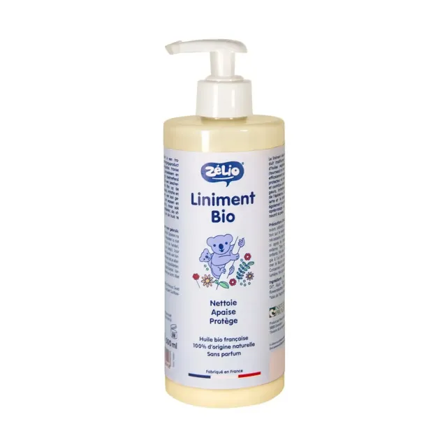 Zélio liniment oléo-calcaire bio 500 ml sans parfum