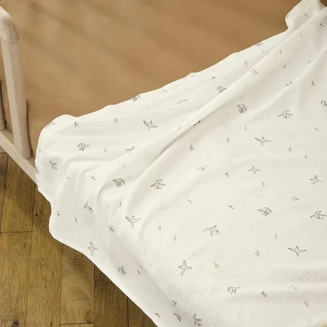 Kadolis L'Envolée drap plat coton bio 120x180 cm