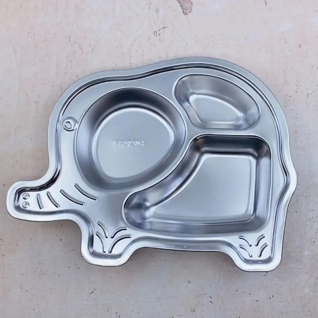 Joli Monde plateau repas inox 3 compartiments