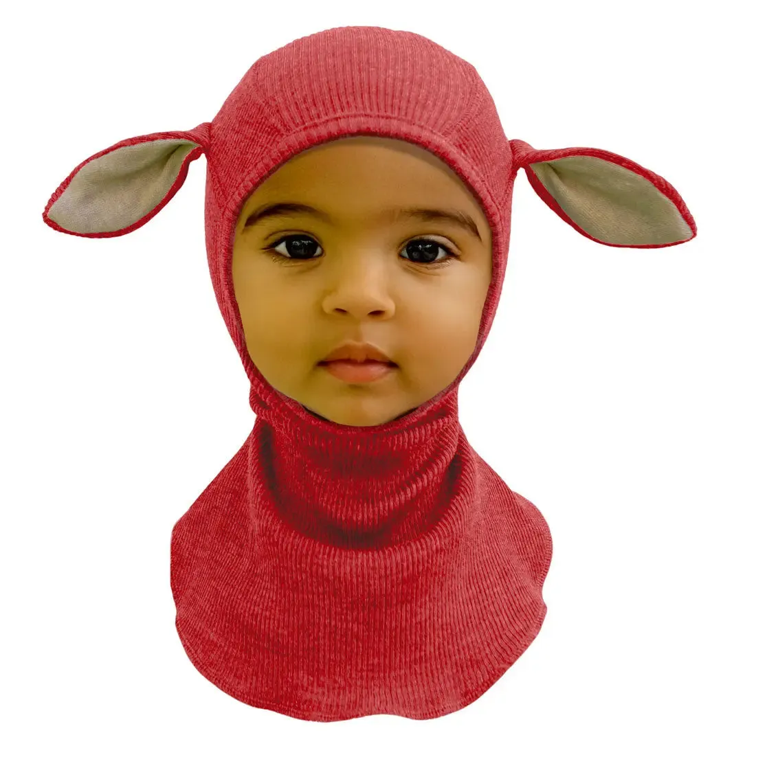 ManyMonths Lambies cagoule laine mérinos oreilles agneau