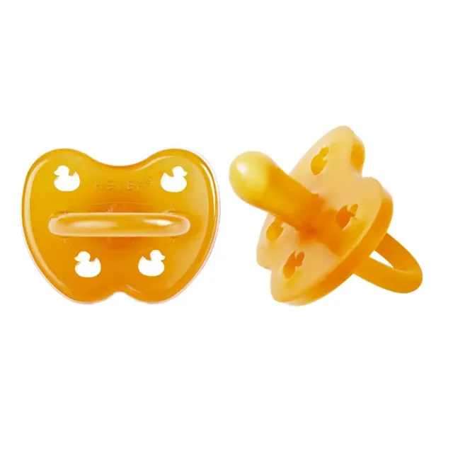 Hevea Canard sucette symétrique lot 2