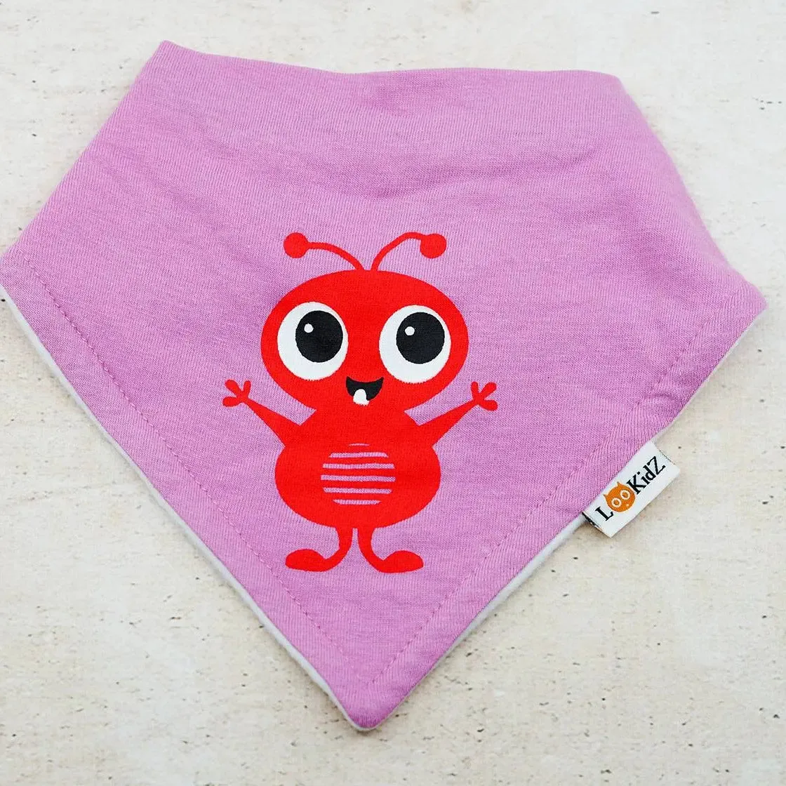 Lookidz bavoir bandana coton micropolaire