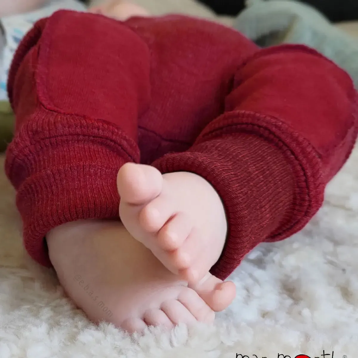 ManyMonths Baby Joggers pantalon bébé laine