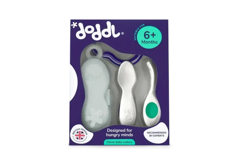 Doddl couverts bébé avec étui +6 mois ergonomic