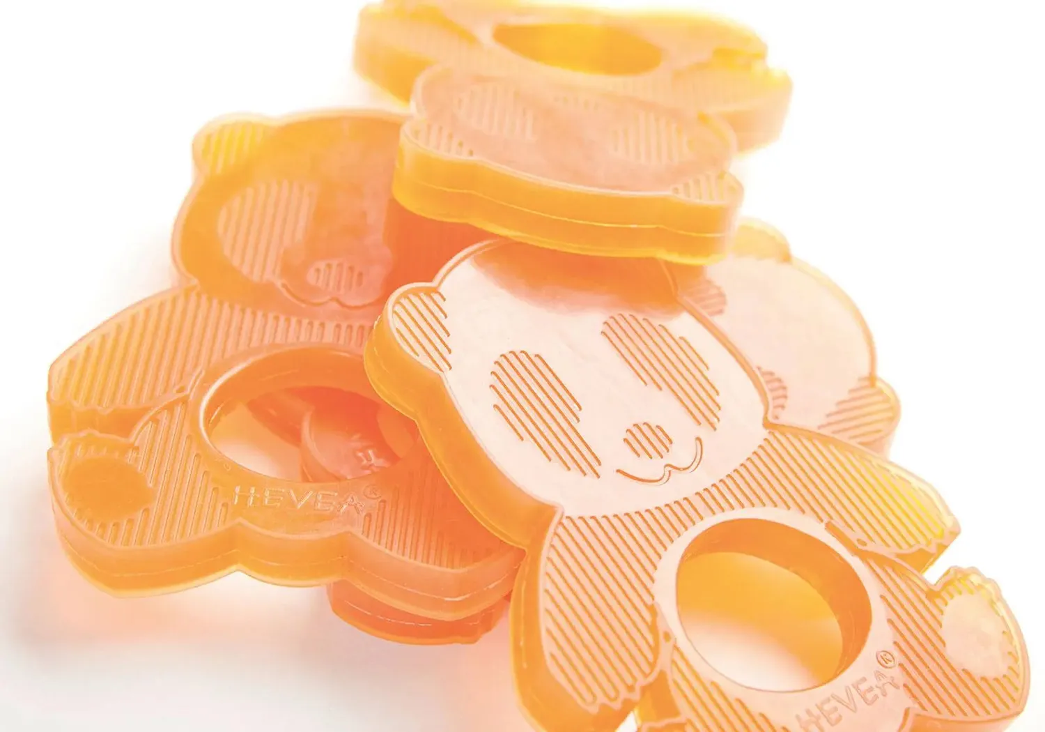 Hévéa Panda anneau de dentition caoutchouc 8 cm