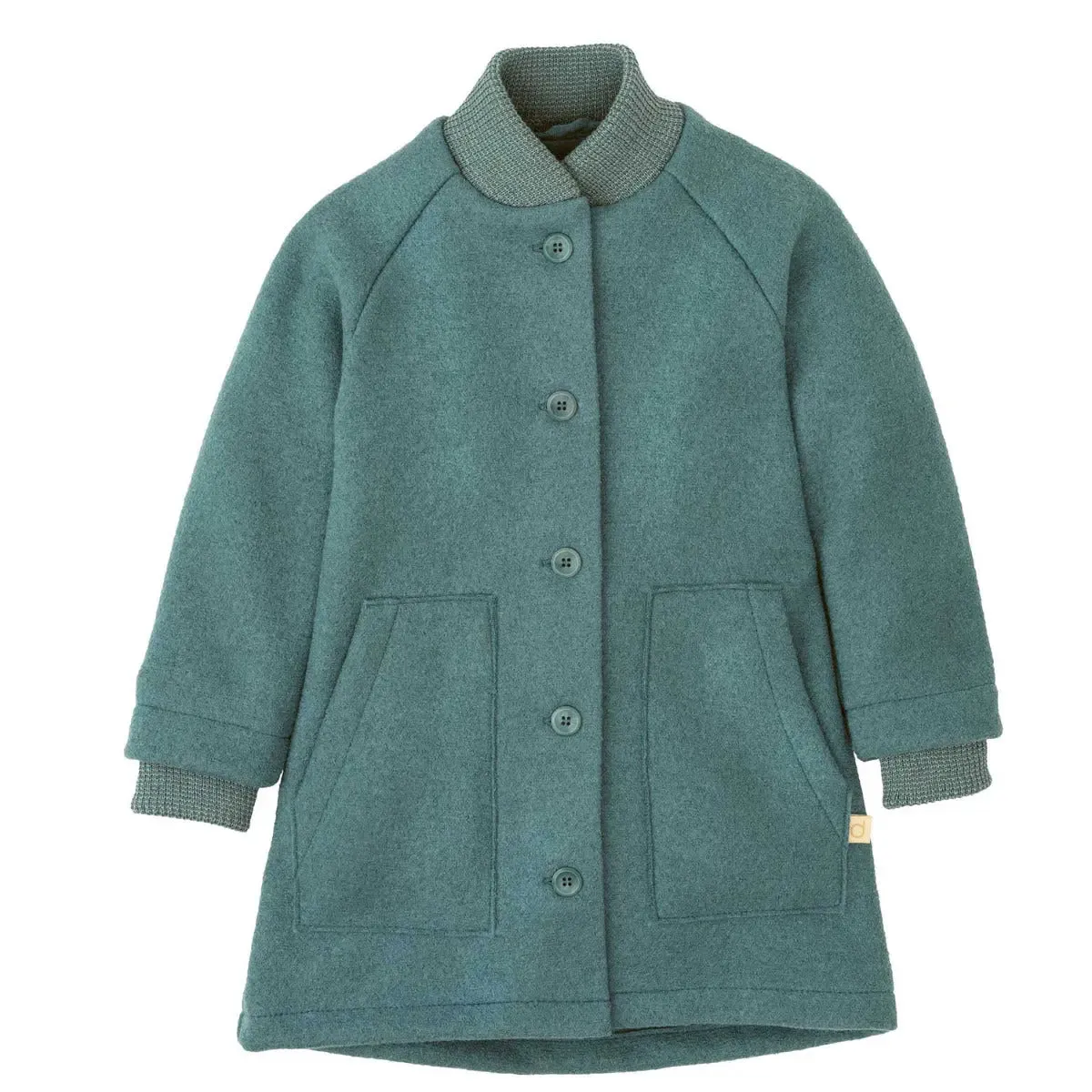 Manteau Disana laine bouillie enfant coupe A