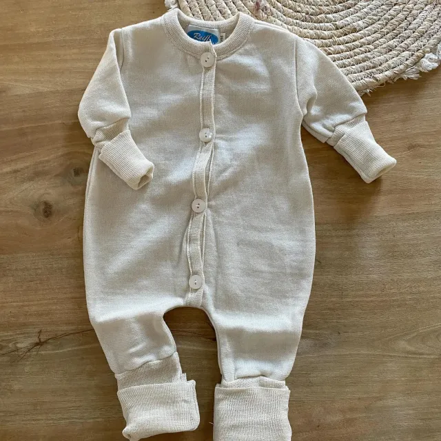 Reiff pyjama bébé éponge laine et soie thermorégulateur
