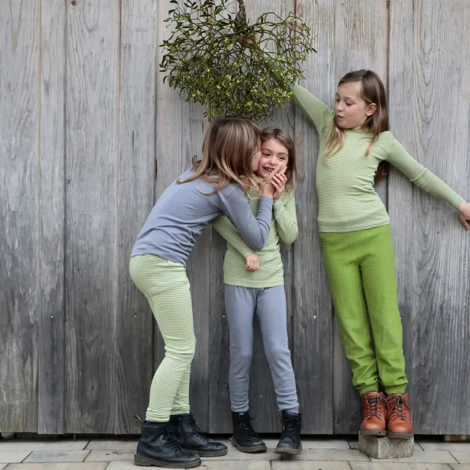 Cosilana legging enfant laine et soie chaud