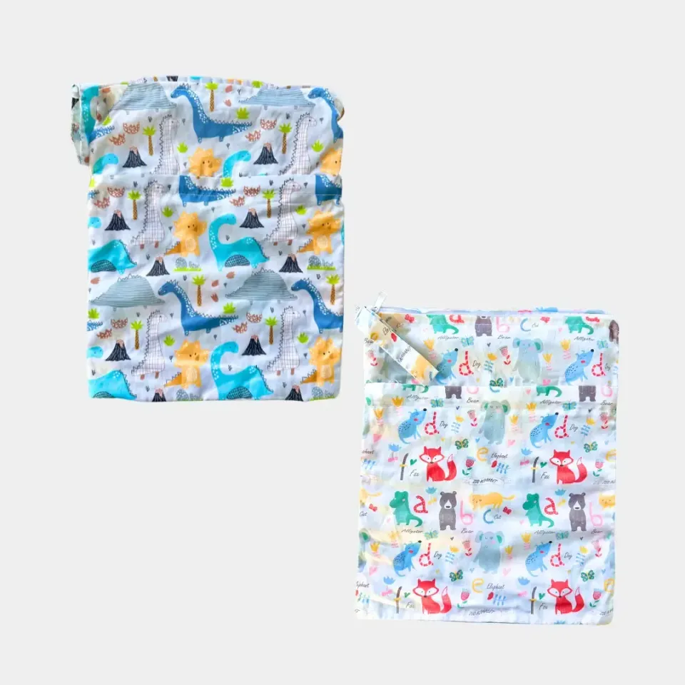 L'Atelier Des Langes Sac stockage double fermeture occasion