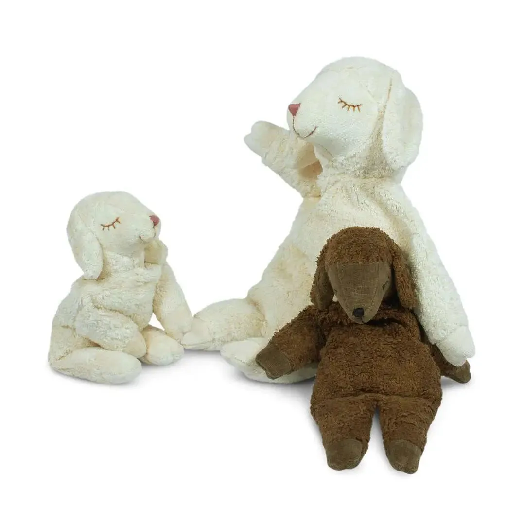 Senger Naturwelt doudou bouillotte Agneau coton bio