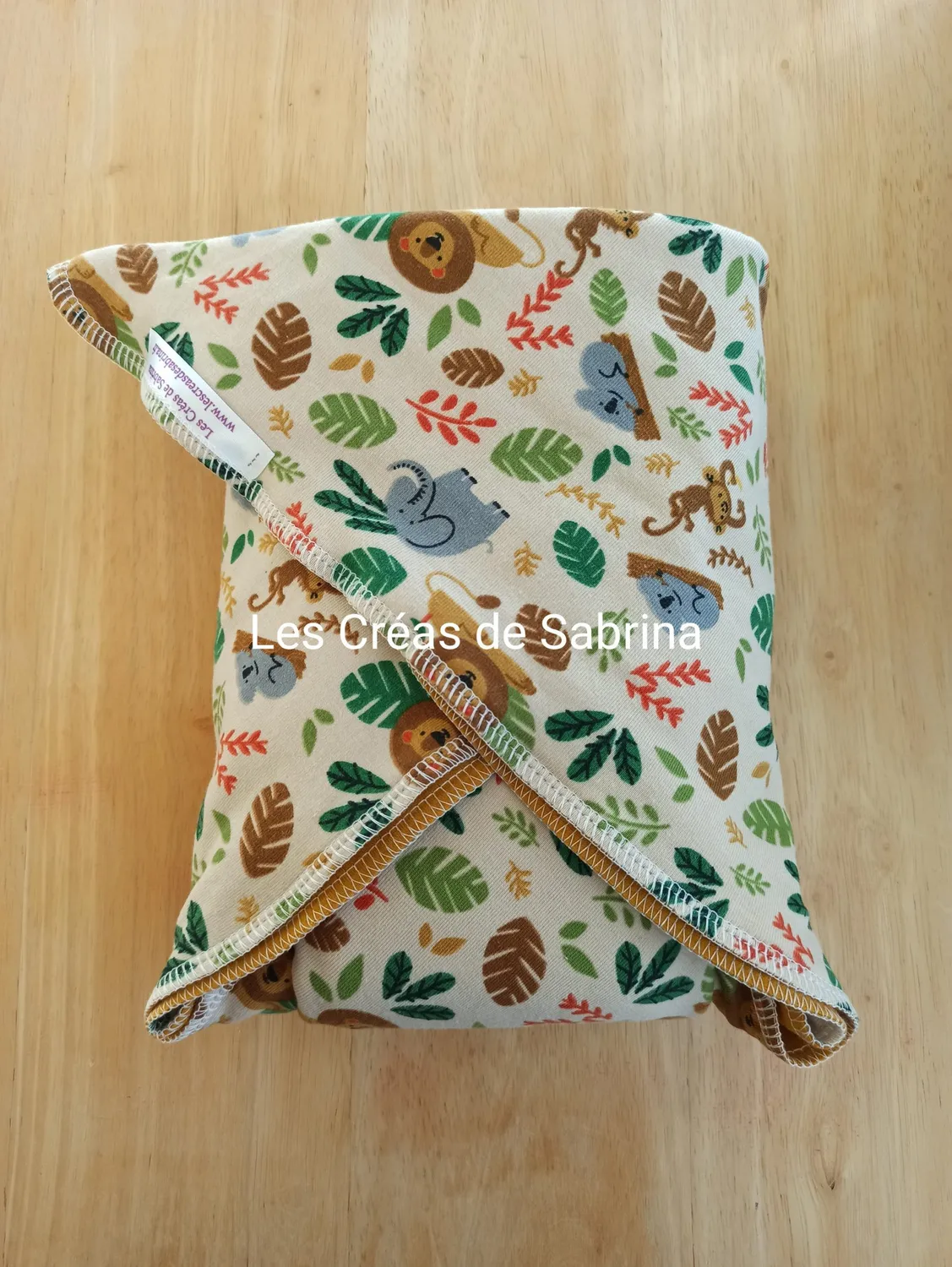 Les Créas de Sabrina Plate double couche plate lavable