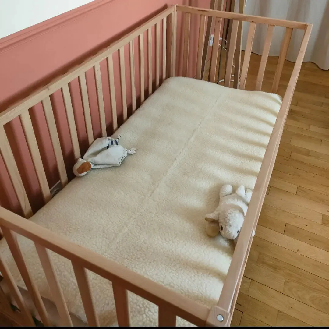 Sassoupi surmatelas fin laine vierge respirant
