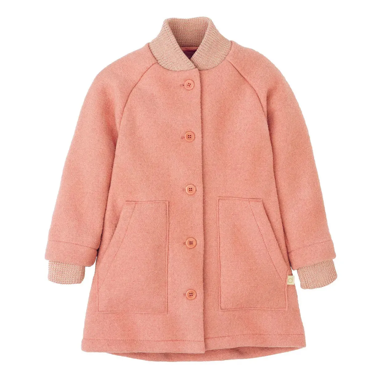 Manteau Disana laine bouillie enfant coupe A