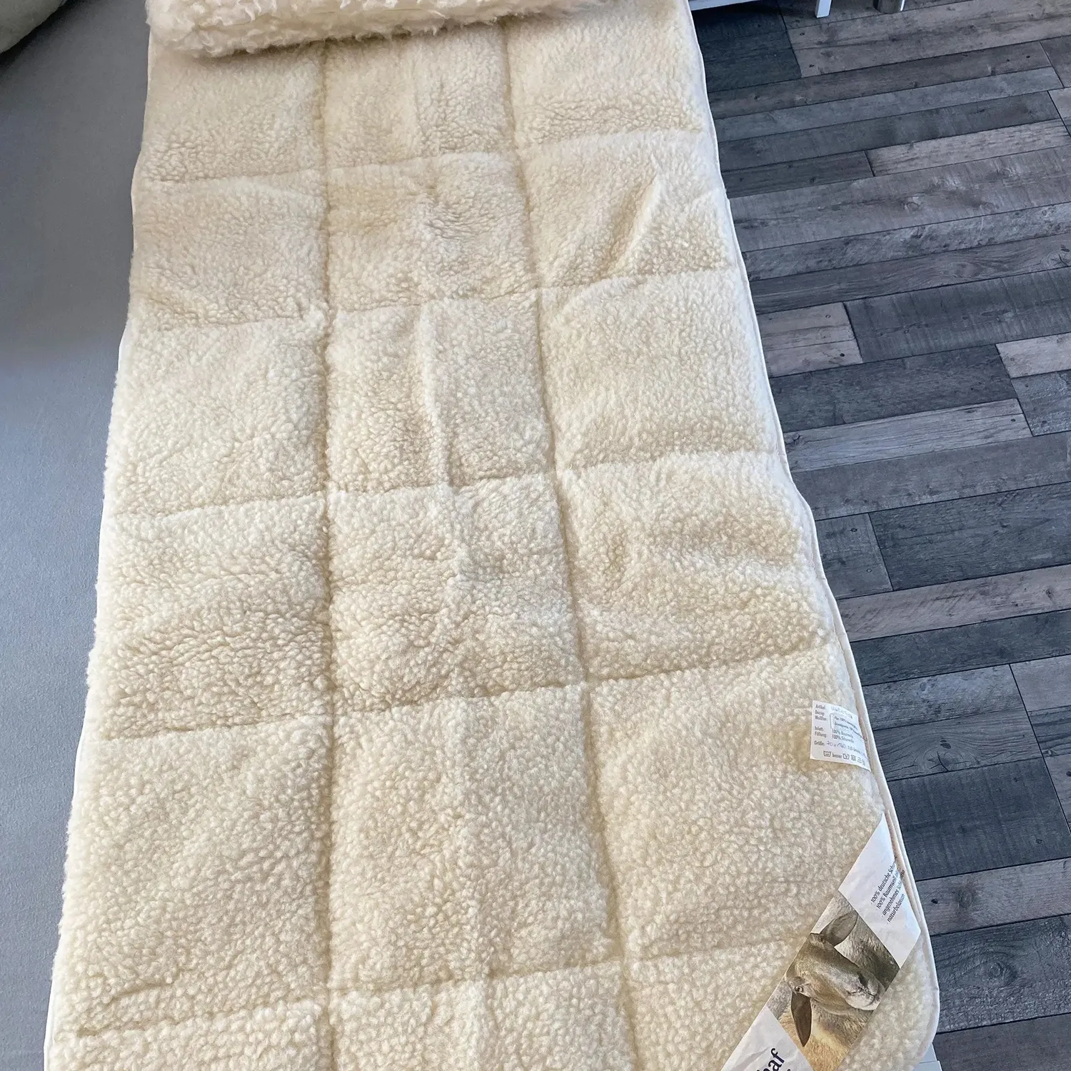 Sassoupi surmatelas laine coton 70x140 cm