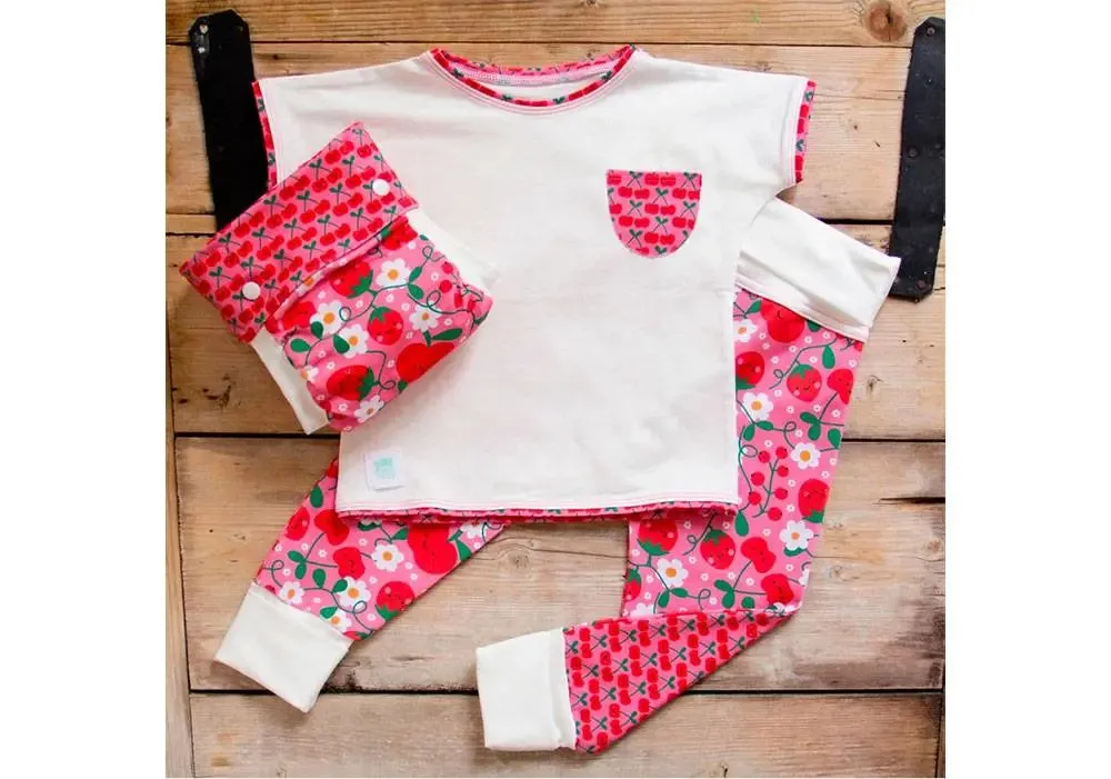 Culla di Teby Sweet tee-shirt coton bio bébé manches courtes