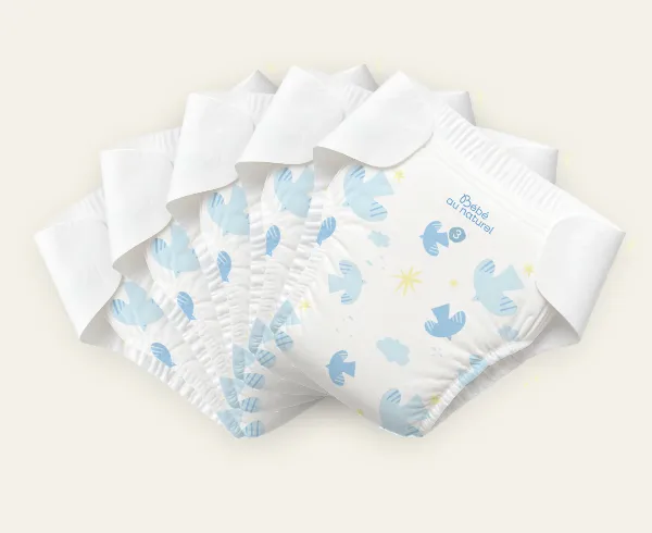 Bébé au Naturel kit essai 5 couches écologiques