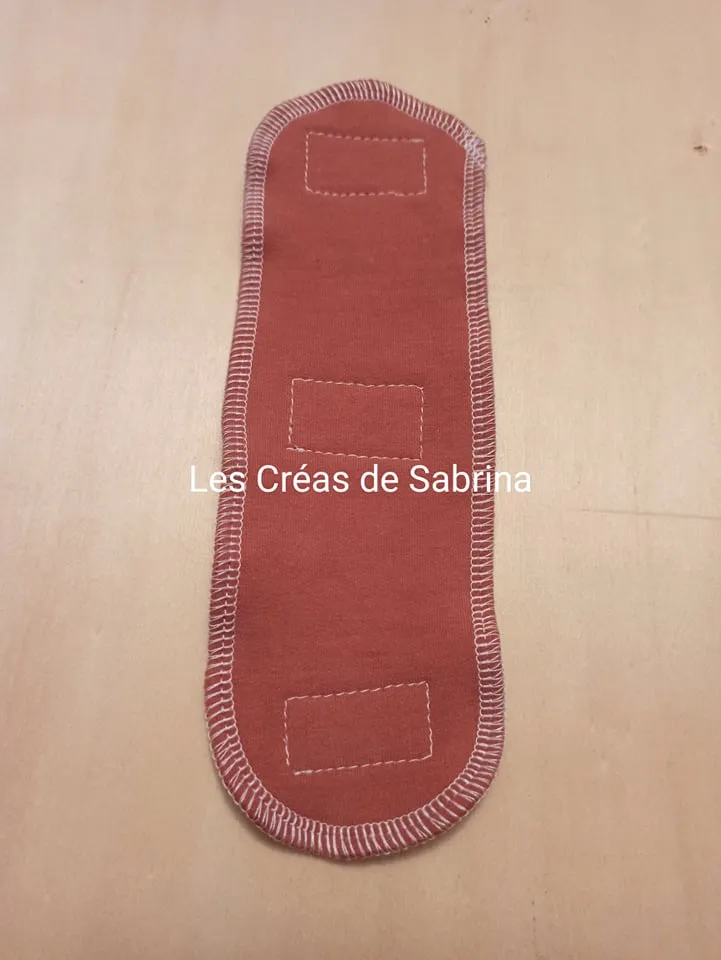 Les Créas de Sabrina insert Jour coton bio serviette lavable