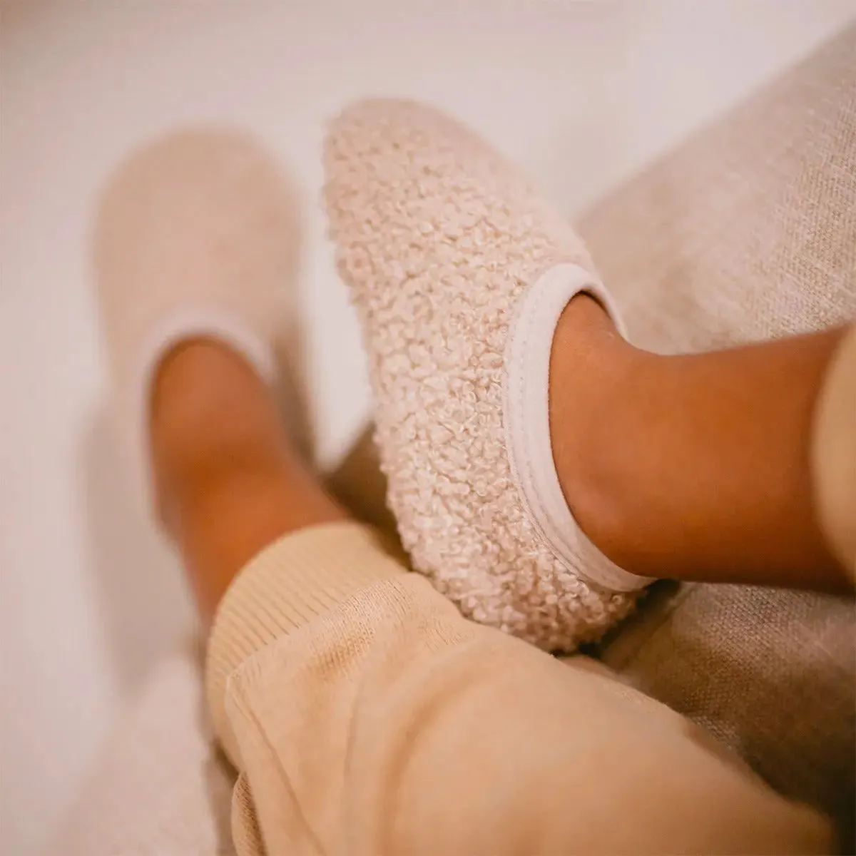 Mrs Ertha chaussons doudou bébé coton doux