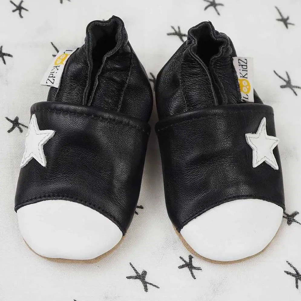 Lookidz chaussons cuir souple bébé