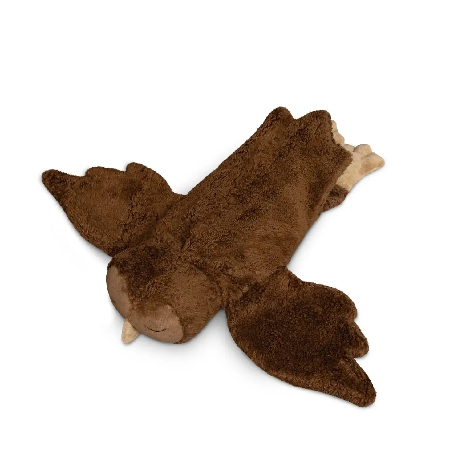 Senger Naturwelt hibou brun doudou bouillotte coton bio pépins raisin