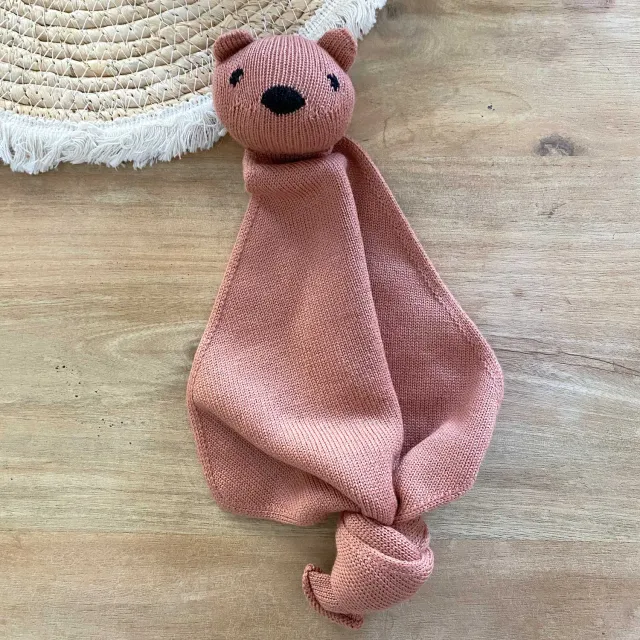 HVID Teddy Tokki doudou laine mérinos bébé