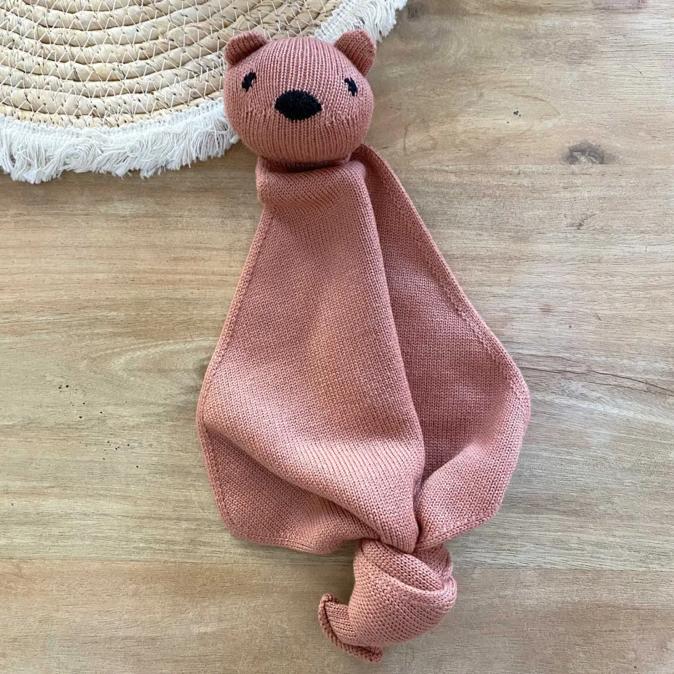HVID Teddy Tokki doudou laine mérinos bébé