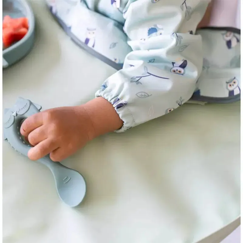 Tidy Tot Cuillères silicone bébé lot de 2 souple