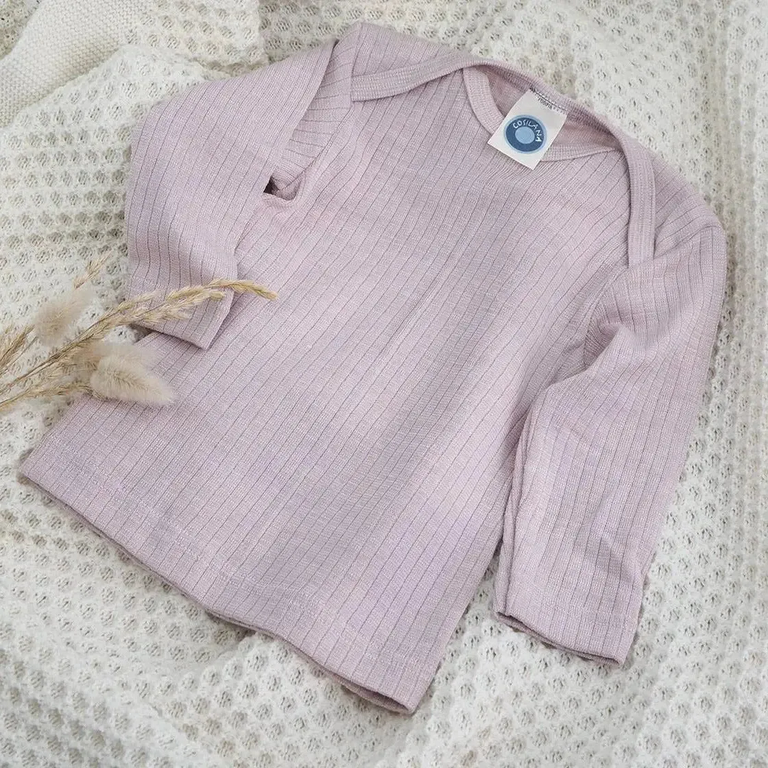 Cosilana tee-shirt manches longues laine soie coton bio