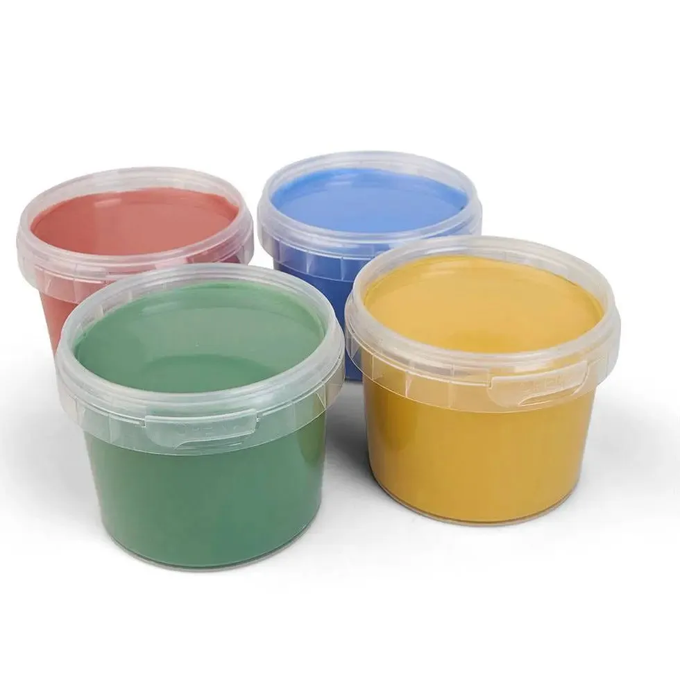 Grünspecht peinture à doigt bio 4 couleurs pots