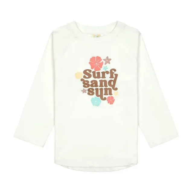 Lässig Fleurs t-shirt anti-UV manches longues UPF 50+