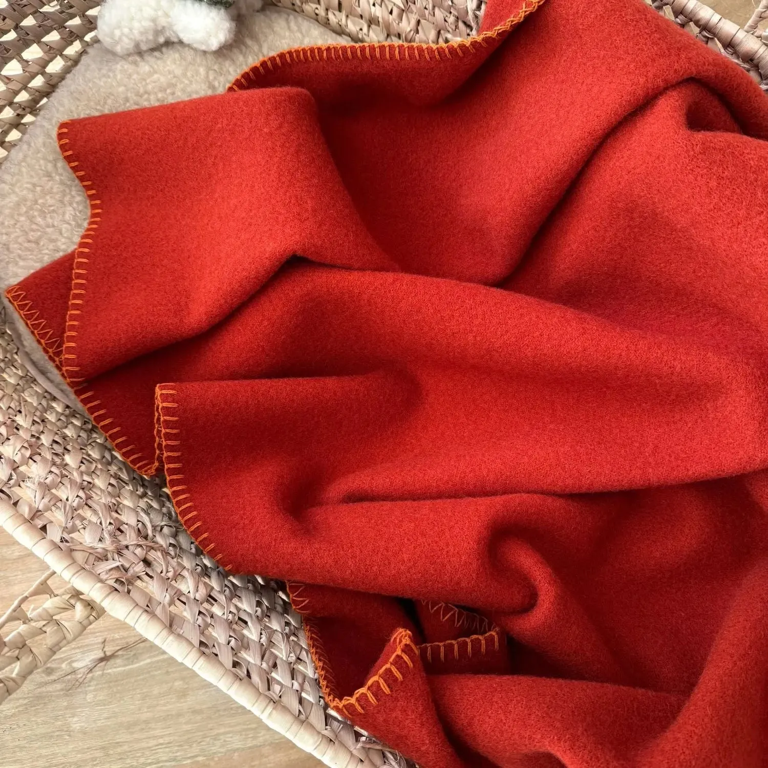 Sassoupi Songe couverture en laine vierge
