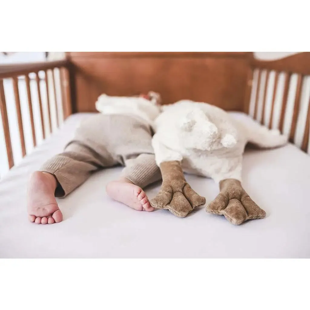 Senger Naturwelt doudou bouillotte Grande oie coton bio 48 cm
