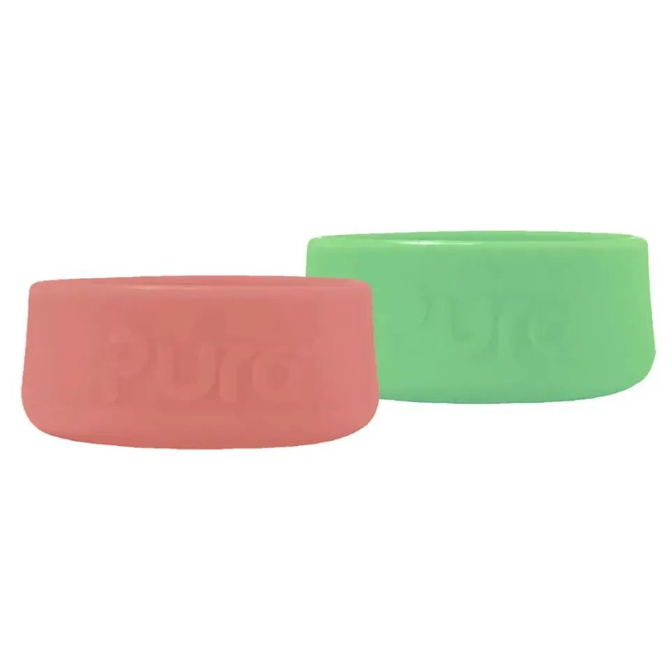 Pura socles protection silicone x2 biberon et gourde