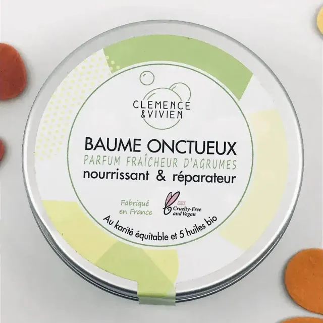 Mini baume Clémence et Vivien Fraîche agrumes