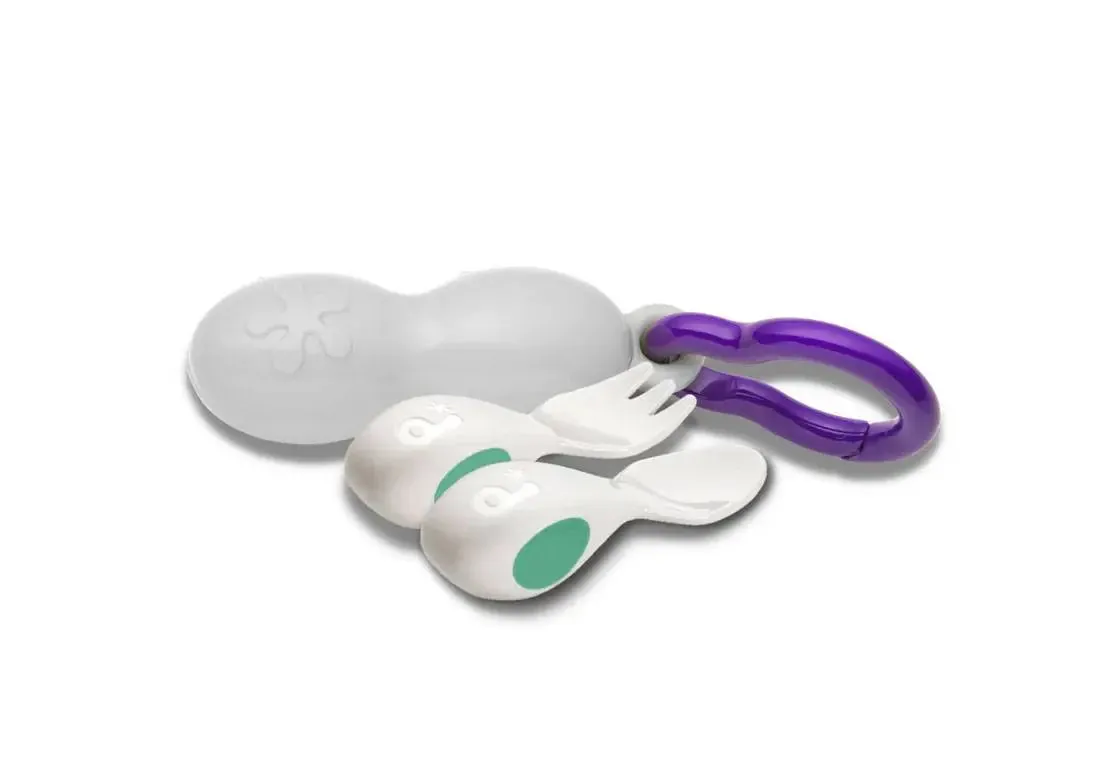 Doddl couverts bébé avec étui +6 mois ergonomic