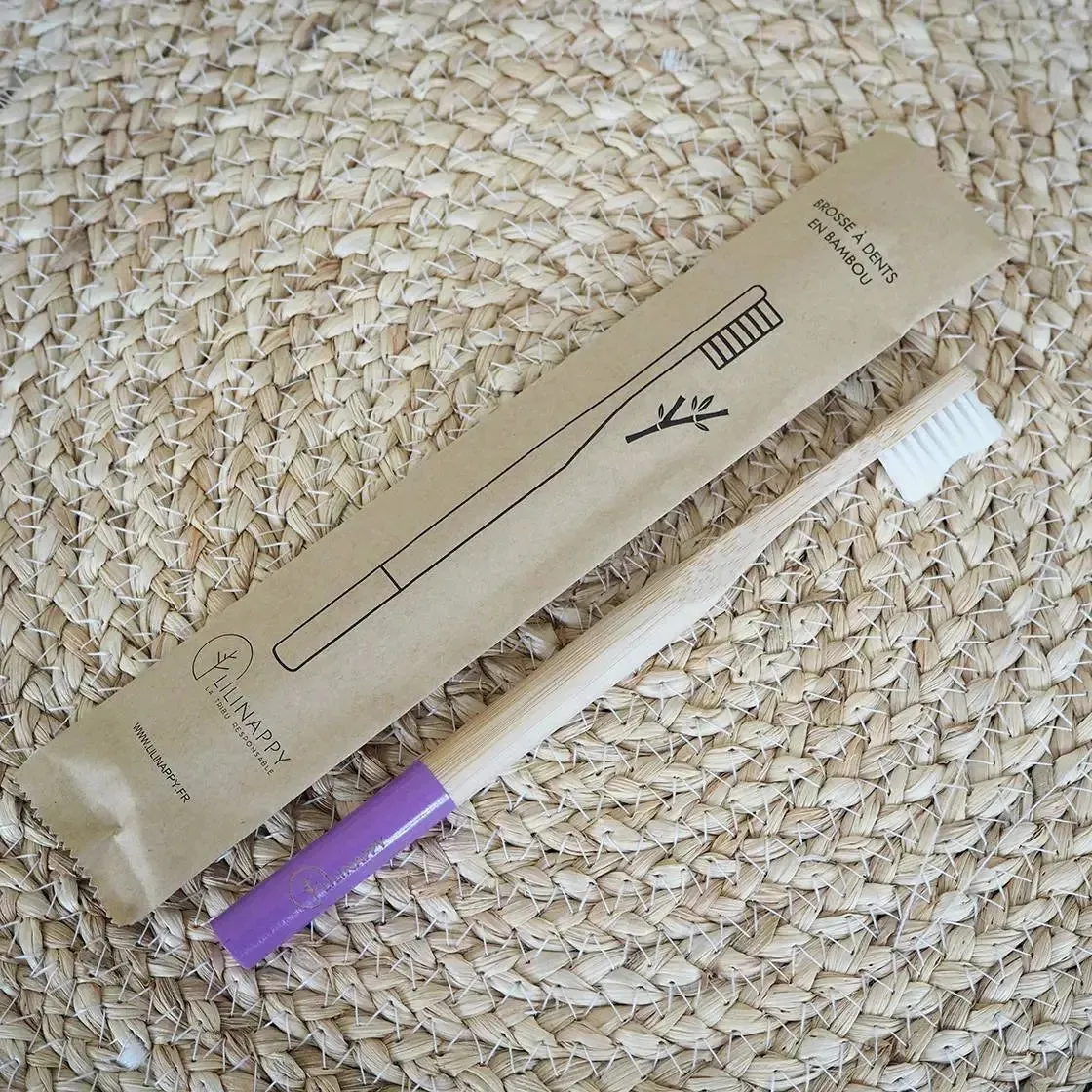 LiliNappy brosse à dents en bambou adultes