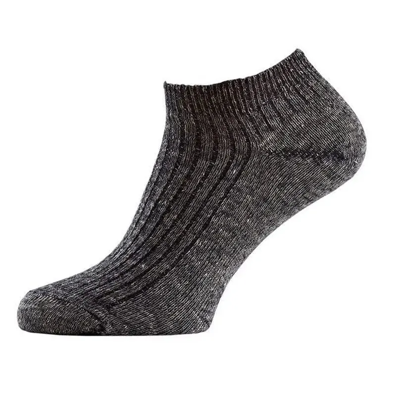 Hirsch Natur soquettes femme laine lin bio